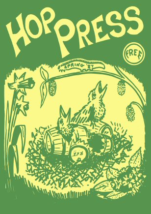 Hop Press Issue 23 front cover