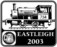 Eastlegh Beer Festival 2002 Logo