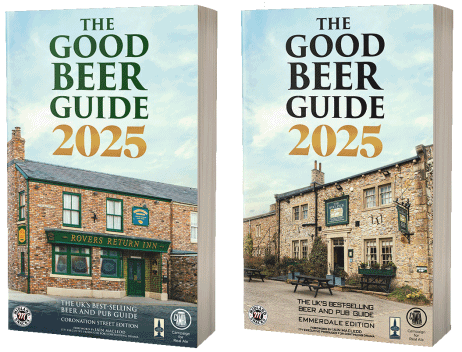 Good Beer Guides 2025, two different covers